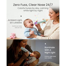 Load image into Gallery viewer, GROWNSY Nasal Aspirator for Baby, Upgraded 5 Suction Levels Baby Nose Sucker, IPX7 Waterproof Electric Nose Suction for Baby, Booger Sucker for Toddlers with Music &amp; Light Functions (Green)_2463
