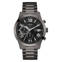 Load image into Gallery viewer, Guess Men Quartz Watch with Stainless Steel Strap, Gunmetal, 21.5 (Model: U0668G9), BlackBlackGunmetal_1
