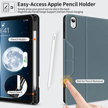 Load image into Gallery viewer, H HOLIMET Case for iPad Air 11 inch 2026 M4/M3/M2 (2025/2024)/iPad Air 5th Generation 2022/iPad Air 4th Generation 2020 10.9" with Pencil Holder Soft Back Shockproof Protective Cover Vegan Leather_2298
