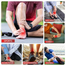 Load image into Gallery viewer, HAIYUE Red Light Therapy Wrap for Feet, Infrared Light Therapy for Ankle, 6000mAh Battery Portable Adjustable Cordless Red Light Pad for Foot Joint Muscle Comfort, 660nm &amp; 850nm, Black_1766

