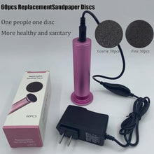Load image into Gallery viewer, Hannah.QI Electric Foot Callus Remover Adjustable Speed with 60pcs Sandpaper Discs, Professional Electric Foot File Foot Sander Grinder Pedicure Tools Dead Hard Skin Remover(Purple)_710
