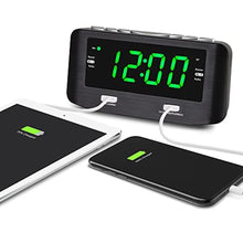 Load image into Gallery viewer, HANNLOMAX HX-146CR Alarm Clock Radio, Bluetooth, USB Charge/MP3 (Black)_4756
