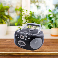 Load image into Gallery viewer, HANNLOMAX HX-323CD CD Boombox, Radio, Cassette Recorder (Black)_4791
