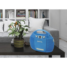 Load image into Gallery viewer, HANNLOMAX HX-327CD CD Boombox with AM/FM Radio (Blue)_4898
