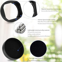 Load image into Gallery viewer, Haoge LH-S245N Bayonet Square Metal Lens Hood for Sony FE 50mm F2.5 G FE 40mm F2.5 G FE 24mm F2.8 G Lens,Sony RX1R III/M3/RX1R2 Camera Shade with Cap_7933
