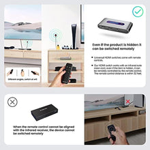 Load image into Gallery viewer, HDIM Switch (4x1 HDMI Switch with Remote), xHDMISwitchwithremote_321

