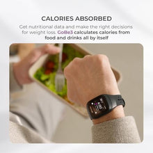Load image into Gallery viewer, HEALBE GoBe3 Smart Health Tracker for Calories, Sleep, Stress &amp; Nervous System Balance, Free app Obsidian_48
