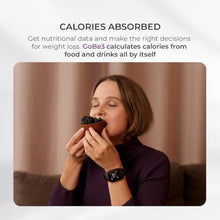 Load image into Gallery viewer, HEALBE GoBe3 - Wearable Health, Fitness and Activity Tracker with Automatic Tracking of Calorie Intake and Burning, Water Balance, Heart Rate, Sleep, neuroactivity, and Stress, with Free app, Purple_4008
