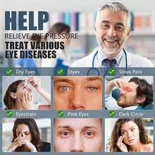 Load image into Gallery viewer, Heated Eye Mask, Dry Eye Mask Heat Eye Compress with Flaxseed, Warm Eye Compress Heating Pad with Temperature Timer Control for Sleep, Blepharitis, Dark Circles, MGD, Puffy Eyes, Blue_937
