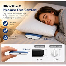 Load image into Gallery viewer, heetipuk 2026 Pillow Speaker,Bluetooth Pillow Speakers for Sleeping,Ultra-Thin Under Pillow Speakers with White Noise Timer,Flat Under Pillow Speaker for Side Sleeper,Wireless Sleep Aid for Adult_193
