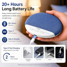 Load image into Gallery viewer, heetipuk 2026 Pillow Speaker,Bluetooth Pillow Speakers for Sleeping,Ultra-Thin Under Pillow Speakers with White Noise Timer,Flat Under Pillow Speaker for Side Sleeper,Wireless Sleep Aid for Adult_195
