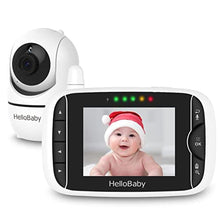 Load image into Gallery viewer, HelloBaby 3.2" Baby Monitor with Camera and Audio, No WiFi, Night Vision, Black_1
