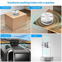 Load image into Gallery viewer, Henniu Bone Conduction Speakers, Wireless Speakers 1 Pack Humbird Speaker Wirelessly BT Speaker Mini Portable Loud Stereo Sound Built-in Mic Sound Box(Black-1pcs), BlackPCS_2430
