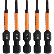Load image into Gallery viewer, Hex 5/64" Impact Driver Bit - Railer Allen Wrench Drill Hex Bits. 1/4 Quick Release S2 Steel 2 inch 5/64" Hex Bits. (5 Pack)_1
