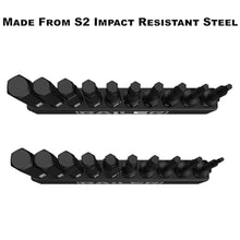 Load image into Gallery viewer, Hex Bit Set, Railer 20-PC Hex Head Allen Wrench Screwdriver SAE &amp; MM Hex Bit Set. S2 Steel Impact Driver 2" Hex Bits for Furniture Screws_5368
