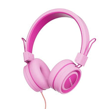 Load image into Gallery viewer, HEYSONG Children's Headphones, Headphones for Kids 85 / 94dB Volume Limited Foldable 3.5mm Jack Wired Cord, Headset for Boys Girls Child Smartphones Tablet School Travel Plane, Pink_1
