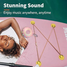 Load image into Gallery viewer, HEYSONG Waterproof Shower Bluetooth Speaker, Durable &amp; Portable with Clear Sound, Ideal for Shower, Pool, Beach &amp; Kayaking Great Gifts for Girls, Women, Pink_6987

