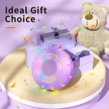 Load image into Gallery viewer, HEYSONG Waterproof Shower Bluetooth Speaker, Durable &amp; Portable with Clear Sound, Ideal for Shower, Pool, Beach &amp; Kayaking Great Gift for Girls, Women &amp; Men, Purple_6823
