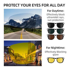 Load image into Gallery viewer, HiBloks 4Pcs Polarized Clip Compatible with Ray-Ban Meta Wayfarer &amp; Gen 2 (RW4006/RW4012 Regular), Discoloration Clip for Rayban Meta Gen 2 Accessories (Dark Green, Night Vision Yellow, Black, Brown), GreenYellowBlackBrown_583
