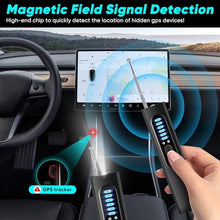 Load image into Gallery viewer, Hidden Camera Detector, 2024 Anti-Spy Camera Detector, Hidden Device GPS Detector, Bug Detector, Rf Wireless Signal Scanner, Camera Detector for Hotels, Home, Office, 5 Levels Sensitivity (Black)_3035
