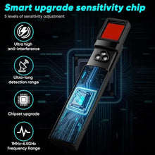 Load image into Gallery viewer, Hidden Camera Detector, 2024 Anti-Spy Camera Detector, Hidden Device GPS Detector, Bug Detector, Rf Wireless Signal Scanner, Camera Detector for Hotels, Home, Office, 5 Levels Sensitivity (Black)_3038
