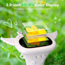 Load image into Gallery viewer, Hideal HP40 IPS Microscope for Kids: [Easy and Fun] 2" Portable Handheld Kids Microscope Miniscope, Pocket Mini Scope Educational Science Kit, Christmas Birthday Gifts for Kids, PC View, Off-White, Offwhite_1485
