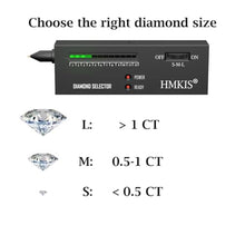 Load image into Gallery viewer, HMKIS Diamond Tester Pen, Professional Jewelry Diamond Tester with 60X Jewelry Loupe Magnifier, Diamond Selector for Novice and Expert (Non-Rechargeable)_19
