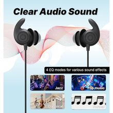 Load image into Gallery viewer, Hmusic HS88 Sleep Earbuds for Side Sleepers, 30dB Noise Isolation, Black_5745
