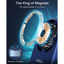 Load image into Gallery viewer, Hohosb Fits Mag-Safe Car Mount Charger,Magnetic Wireless Car Charger Compatible with iPhone 14/13/12 Series,Fast Charging Auto-Alignment Air Vent Phone Holder,Car Accessories-Blue_6947
