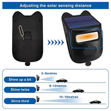 Load image into Gallery viewer, HoneTeek Solar Driveway Alarm, Wireless 600ft Range Driveway Motion Sensor Alarm Weatherproof, Weather Resistant Motion Sensor &amp; Detector Outdoor, Home Security Alert System-1 Sensor &amp; 1 Doorbell, Black_195
