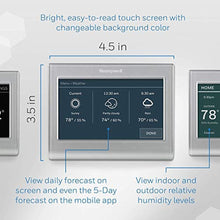 Load image into Gallery viewer, Honeywell Home RTH9585WF1004 Wi-Fi Smart Color Thermostat, 7 Day Programmable, Touch Screen, Energy Star, Alexa Ready, Gray_2246
