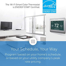 Load image into Gallery viewer, Honeywell Home RTH9585WF1004 Wi-Fi Smart Color Thermostat, 7 Day Programmable, Touch Screen, Energy Star, Alexa Ready, Gray_2248
