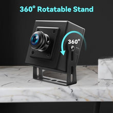 Load image into Gallery viewer, Hotpet 5MP Fisheye USB Camera for 3D Printer, 170 Degree Wide Angle Lens, Black_848
