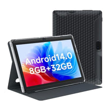 Load image into Gallery viewer, HOTTABLET Tablet 7Inch Android 14.0 with Protective Case, 8GB(3+5GB Expand) RAM+ 32GB ROM, IPS Screen, Dual Camera, Bluetooth 5.0 WiFi Tab (Black)_1
