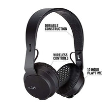 Load image into Gallery viewer, House of Marley EM-JH101-BK Rebel Wireless Bluetooth On Ear Headphones with a Microphone, Black,Large_8146
