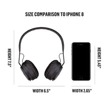 Load image into Gallery viewer, House of Marley EM-JH101-BK Rebel Wireless Bluetooth On Ear Headphones with a Microphone, Black,Large_8149
