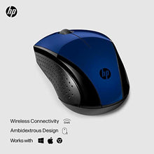 Load image into Gallery viewer, HP X3000 G3 Wireless Mouse - Blue, 15-Month Battery, Side Grips for Control, Travel-Friendly, Blue LED, Powerful 1600 DPI Optical Sensor, Compatible with Wins PC/Laptop, Mac, Chromebook (683N8AA#ABL)_335
