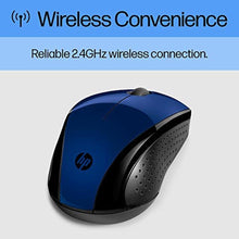 Load image into Gallery viewer, HP X3000 G3 Wireless Mouse - Blue, 15-Month Battery, Side Grips for Control, Travel-Friendly, Blue LED, Powerful 1600 DPI Optical Sensor, Compatible with Wins PC/Laptop, Mac, Chromebook (683N8AA#ABL)_336
