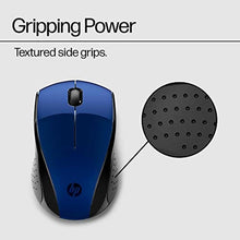 Load image into Gallery viewer, HP X3000 G3 Wireless Mouse - Blue, 15-Month Battery, Side Grips for Control, Travel-Friendly, Blue LED, Powerful 1600 DPI Optical Sensor, Compatible with Wins PC/Laptop, Mac, Chromebook (683N8AA#ABL)_338
