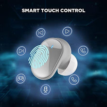 Load image into Gallery viewer, HTC True Wireless Earbuds 7 Bluetooth 5.3, in-Ear Headphones Noise Cancelling for Gaming, Exercising - 40ms Ultra Low Latency/22H Playtime/Game Modes/10mm Driver/Built-in Microphone -Gray_264
