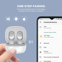 Load image into Gallery viewer, HTC True Wireless Earbuds 7 Bluetooth 5.3, in-Ear Headphones Noise Cancelling for Gaming, Exercising - 40ms Ultra Low Latency/22H Playtime/Game Modes/10mm Driver/Built-in Microphone -Gray_266

