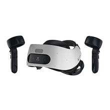 Load image into Gallery viewer, HTC Vive Pro Focus Plus 6DOF VR Headset in Almond White Bundle Including VR Headset, Controllers, face Cushion, QC 3.0 Charger and USB Type-C Cable_8941
