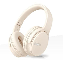 Load image into Gallery viewer, HTC Wireless Headphones Bluetooth 5.3 Earphone, Over Ear Bluetooth Headphones with Built-in Mic - 40Hours Playtime, Foldable Stereo Wireless Headset for Call Noise Cancellation, Travel, Home, Office, White_1
