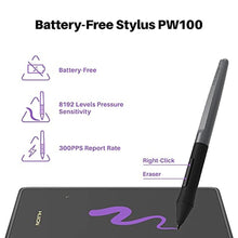 Load image into Gallery viewer, HUION Drawing Tablet H420X Graphics Tablet with 8192 Level Pen Pressure, Black_2744
