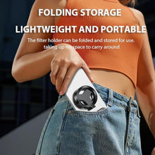 Load image into Gallery viewer, Huiteng XR Magnetic CPL Filter for iPhone 12-17, 52mm, Anti-Glare Lens, Black_876
