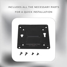 Load image into Gallery viewer, HumanCentric Mounting Bracket Compatible with Intel NUC, VESA Monitor Arm Plate for NUC Mini PC Computer, 75x75mm and 100x100mm Patterns, Does not fit Hades and Skull Canyon NUC, Hardware Included_1536
