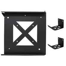 Load image into Gallery viewer, HumanCentric Wall Mount Compatible with PS4 Slim, 2 Controller Mounts Bundle, Mount on The Wall or on The Back of the TV with a VESA Pattern, Does Not Work with Fat or Pro PS4, Hardware Included, Black_37

