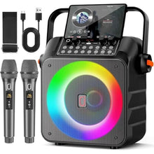 Load image into Gallery viewer, HWWR Karaoke Machine, MatteBlack_1

