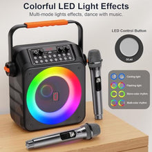 Load image into Gallery viewer, HWWR Karaoke Machine, MatteBlack_4477
