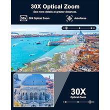 Load image into Gallery viewer, HXVIEW 4K WiFi PTZ Camera, 30X Optical Zoom for Outdoor Security, BU-H800, BUH_260
